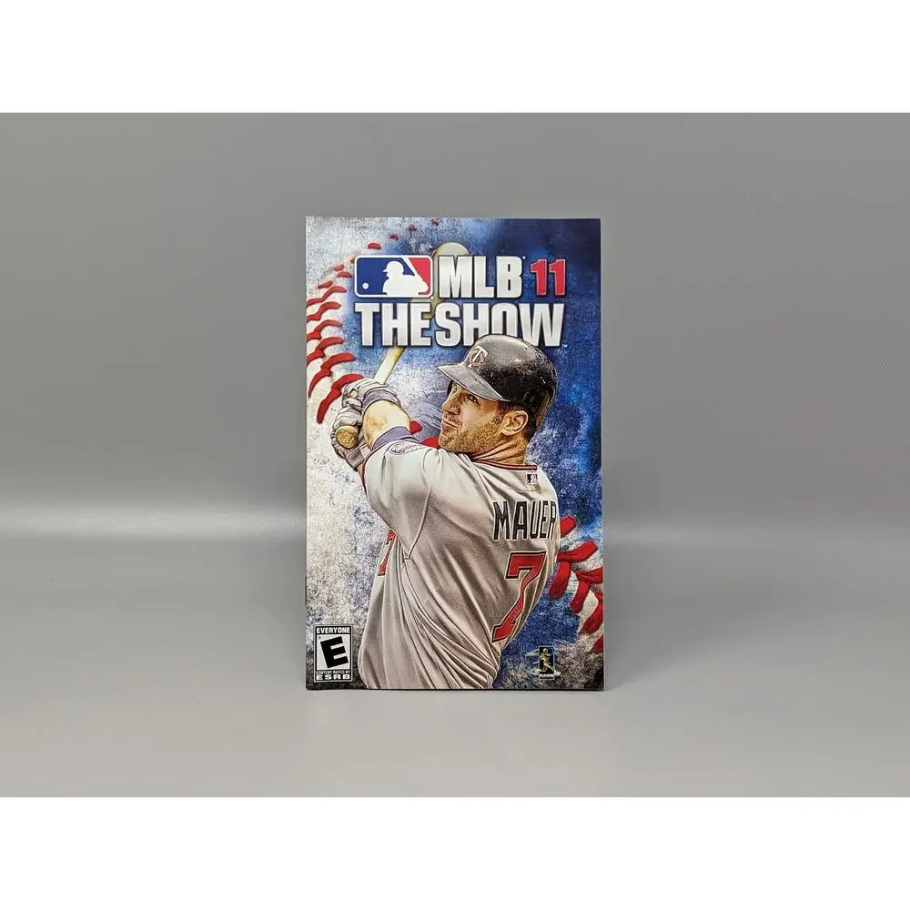 MLB 11 The Show PS2 PlayStation 2 Replacement Case & Manual Only No Game